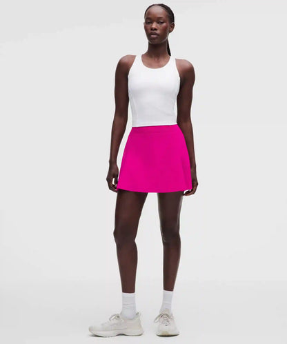 A-Line Side-Pleat Tennis Skirt