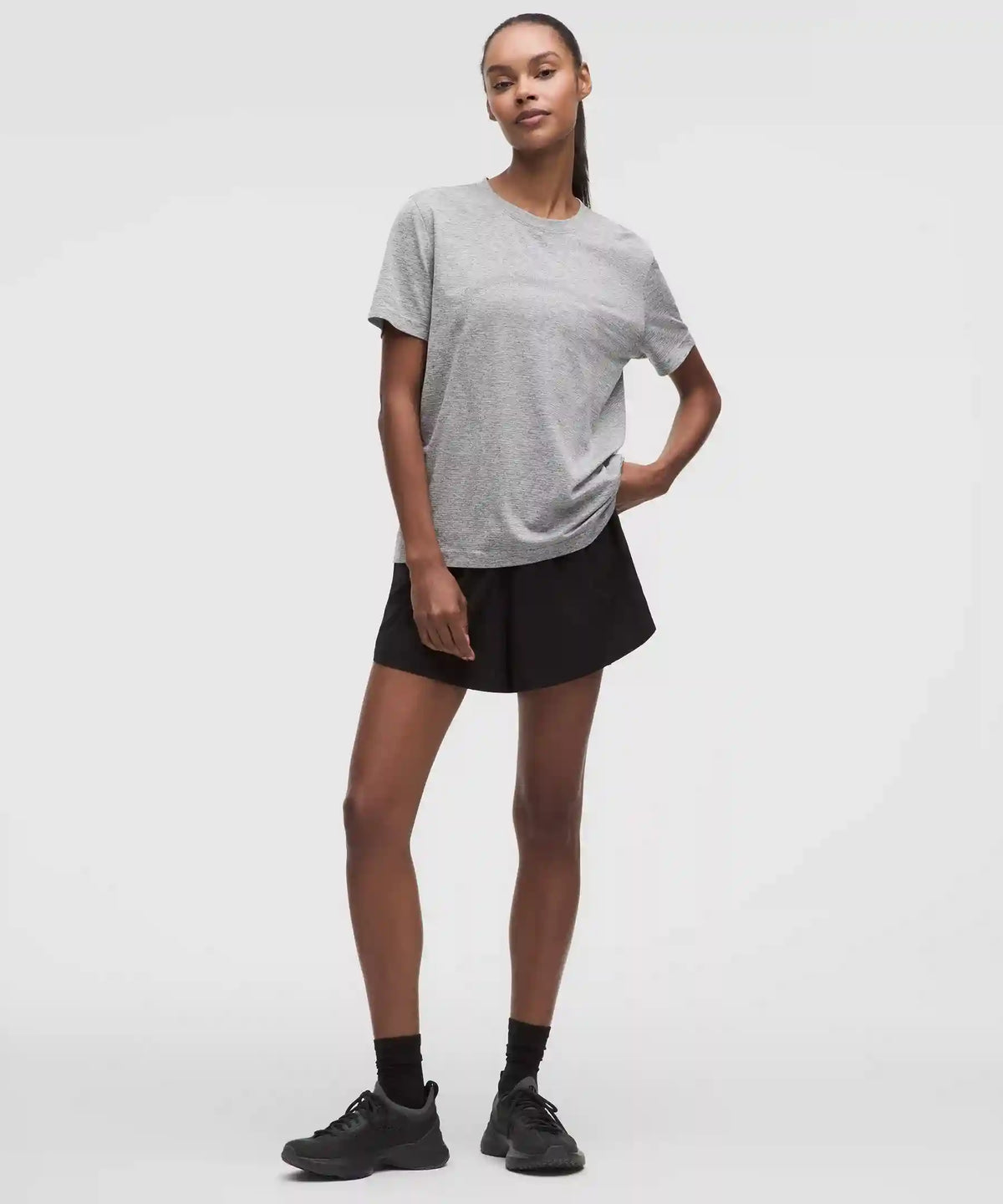 Swiftly Relaxed Short-Sleeve Shirt *Hip Length