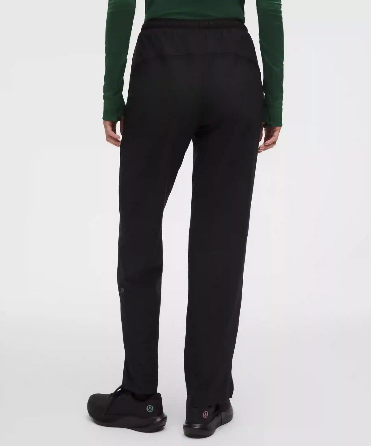 Textured Mesh High-Rise Running Pant