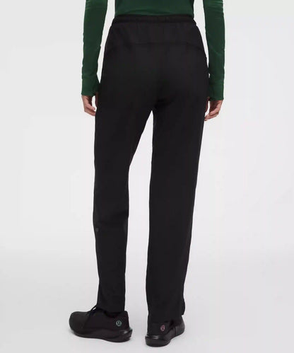 Textured Mesh High-Rise Running Pant