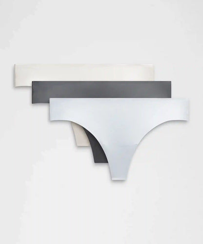 InvisiWear Mid-Rise Thong Underwear *3 Pack