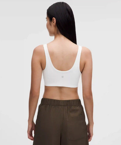 Nulu Ribbed Scoop-Neck Bra *Light Support, B/C Cup