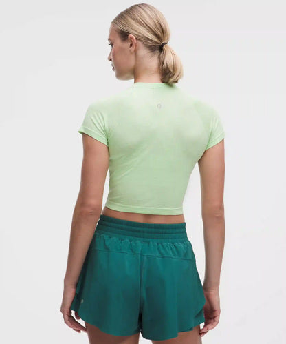 Swiftly Tech Cropped Short-Sleeve Shirt 2.0