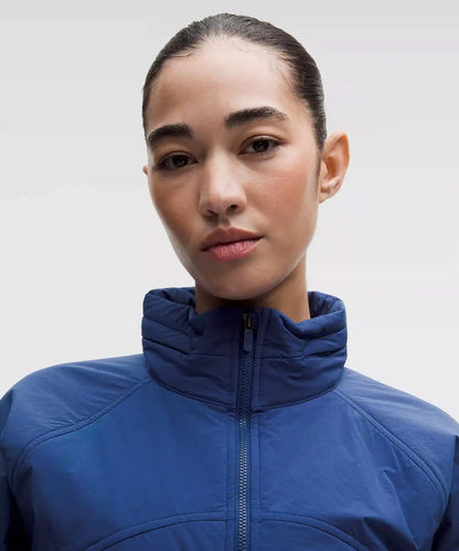 Insulated Back-Vent Running Jacket