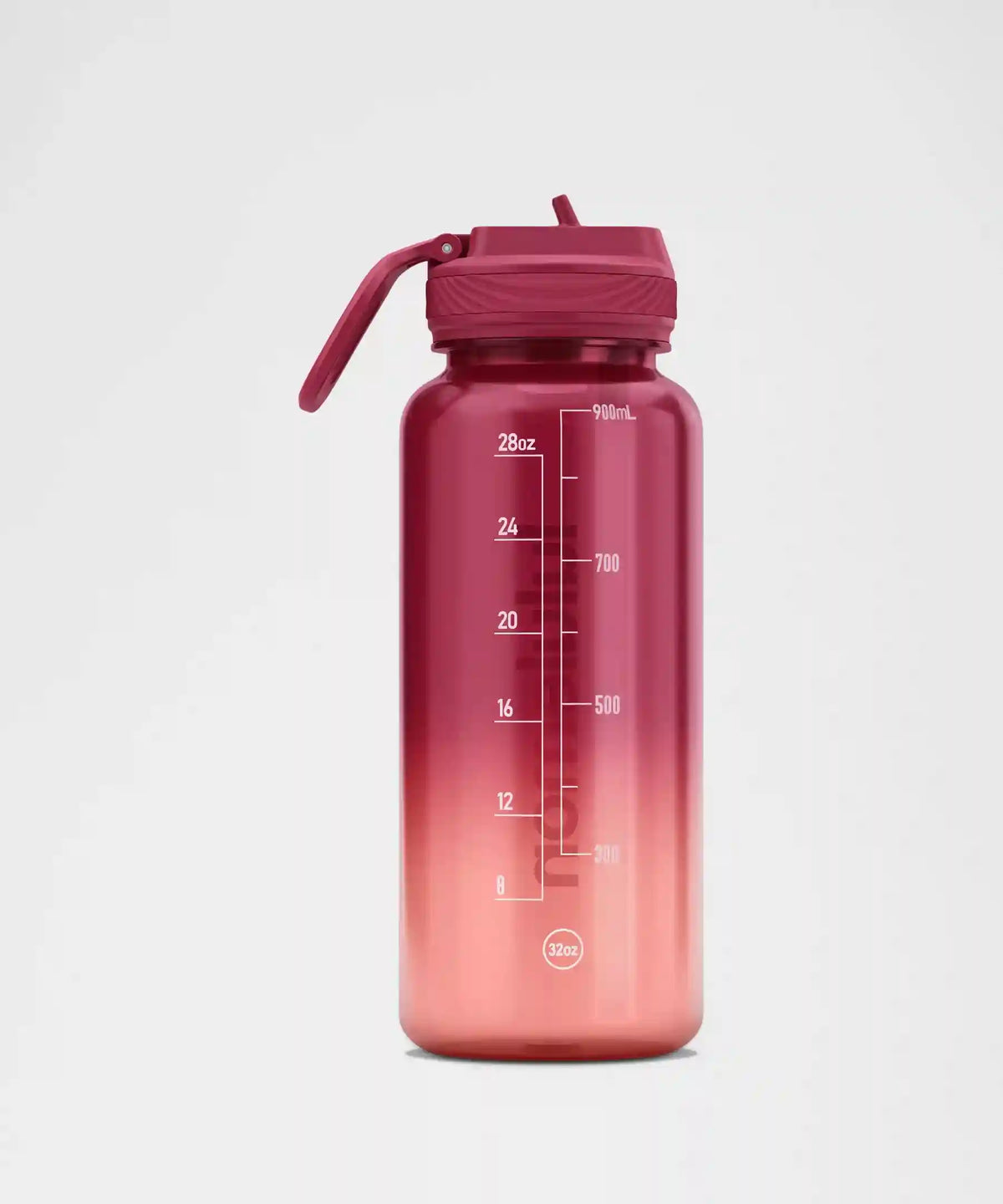 Back To Life Clear Bottle 32oz Straw Lid *Ombre