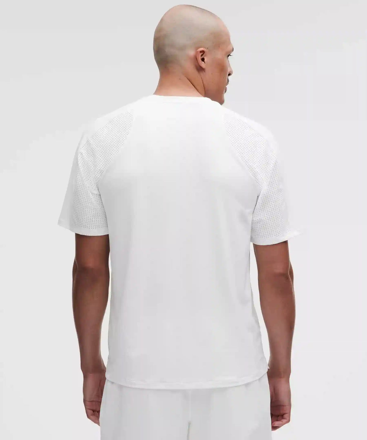 UV-Protective Mesh Panelled Tennis Shirt