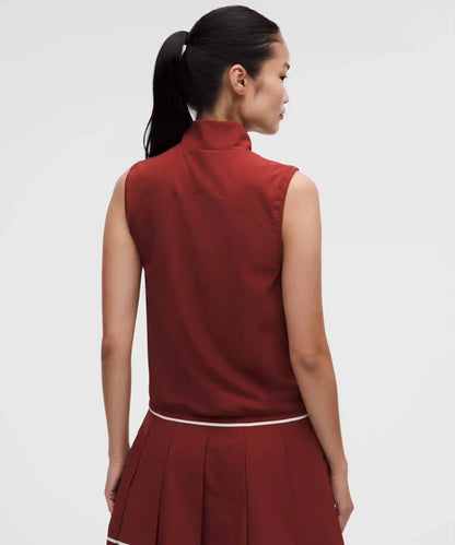 Lightweight High-Neck Golf Vest *Graphic