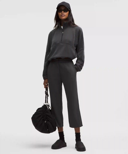 Softstreme High-Rise Straight-Leg Cropped Pant