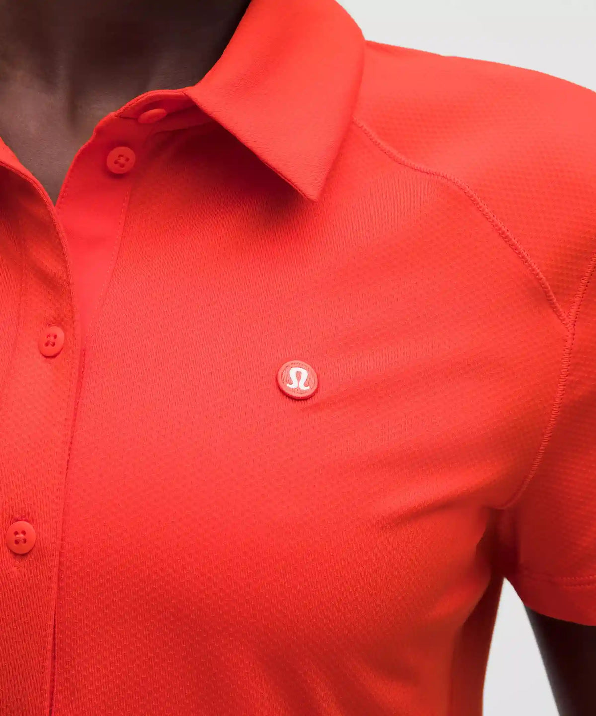 Quick-Dry Short-Sleeve Polo Shirt Straight Hem *Logo