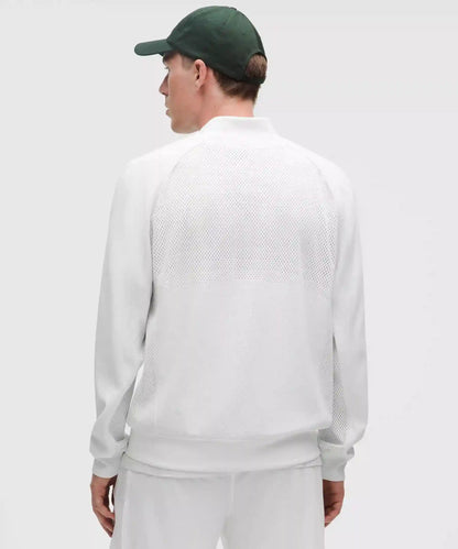Men's Engineered Knit Mesh Tennis Jacket