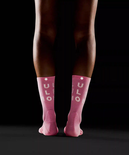 Unisex Power Stride Crew Socks *Reflective