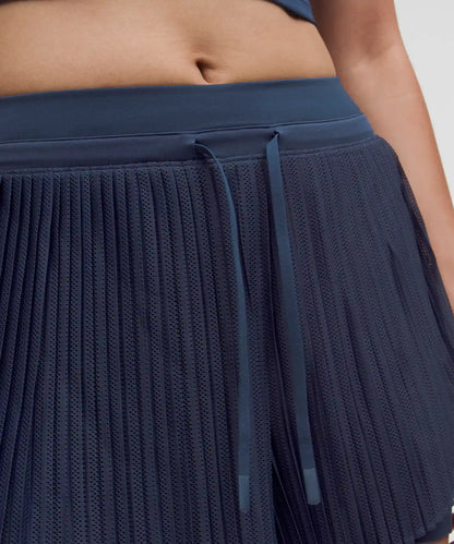Ace Advantage High-Rise Pleated Tennis Short 2"