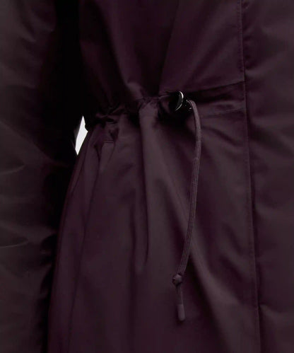 Waterproof Insulated Cinch-Waist Parka