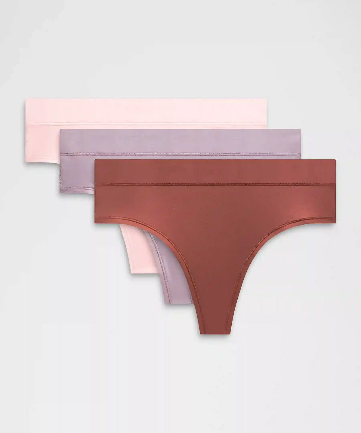 UnderEase High-Rise Thong Underwear *3 Pack