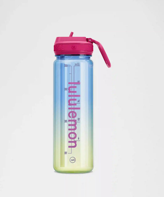 Back to Life Clear Bottle 24oz *Straw Lid