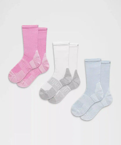 Unisex Power Stride Cushion Crew Socks *3 Pack