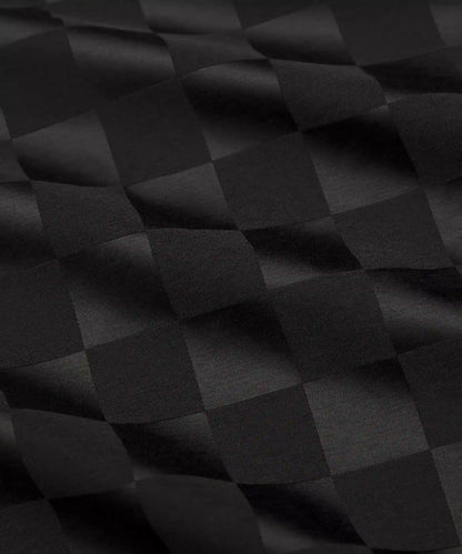 Checkerboard Satin Linerless Gym Short 7"