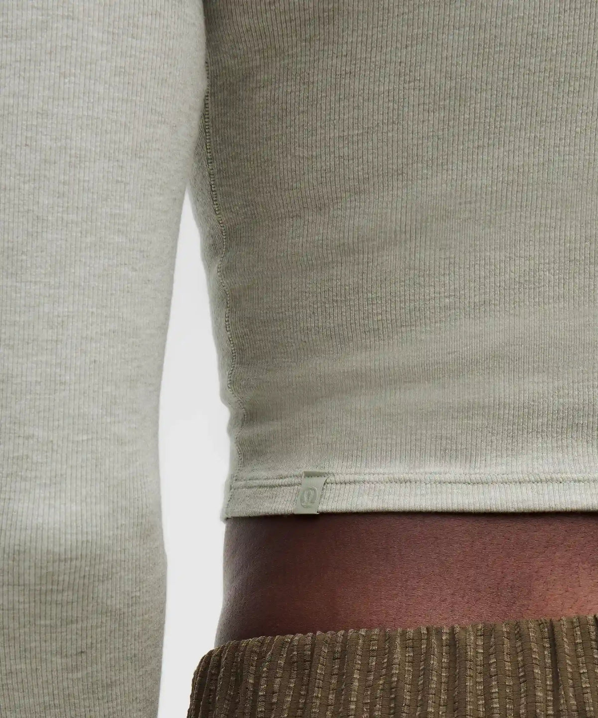 Hold Tight Straight-Hem Cropped Long-Sleeve Shirt