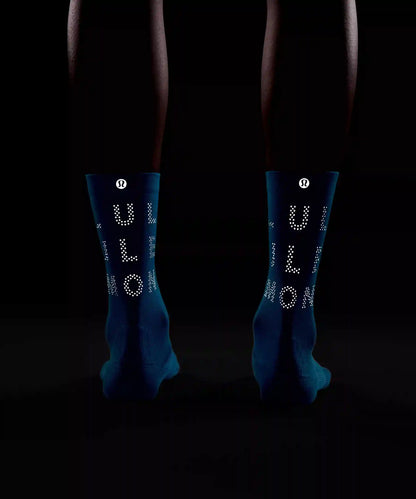 Unisex Power Stride Crew Socks *Reflective