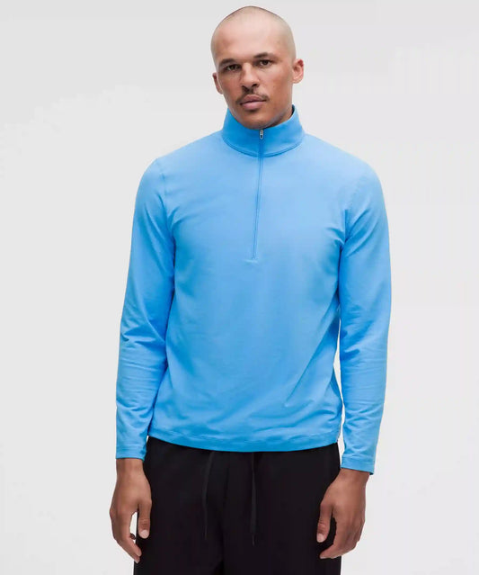 Mesh Soft Jersey Half Zip