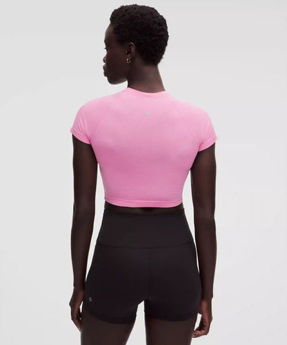 Swiftly Tech Cropped Short-Sleeve Shirt 2.0