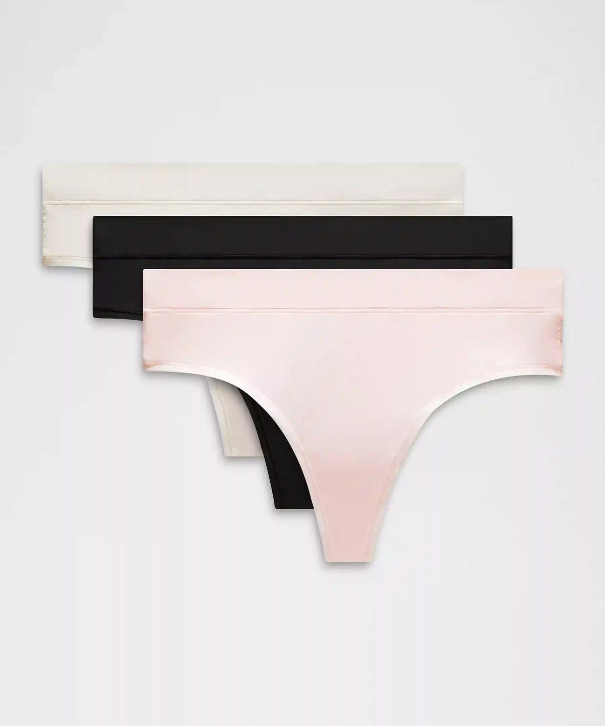 UnderEase High-Rise Thong Underwear *3 Pack