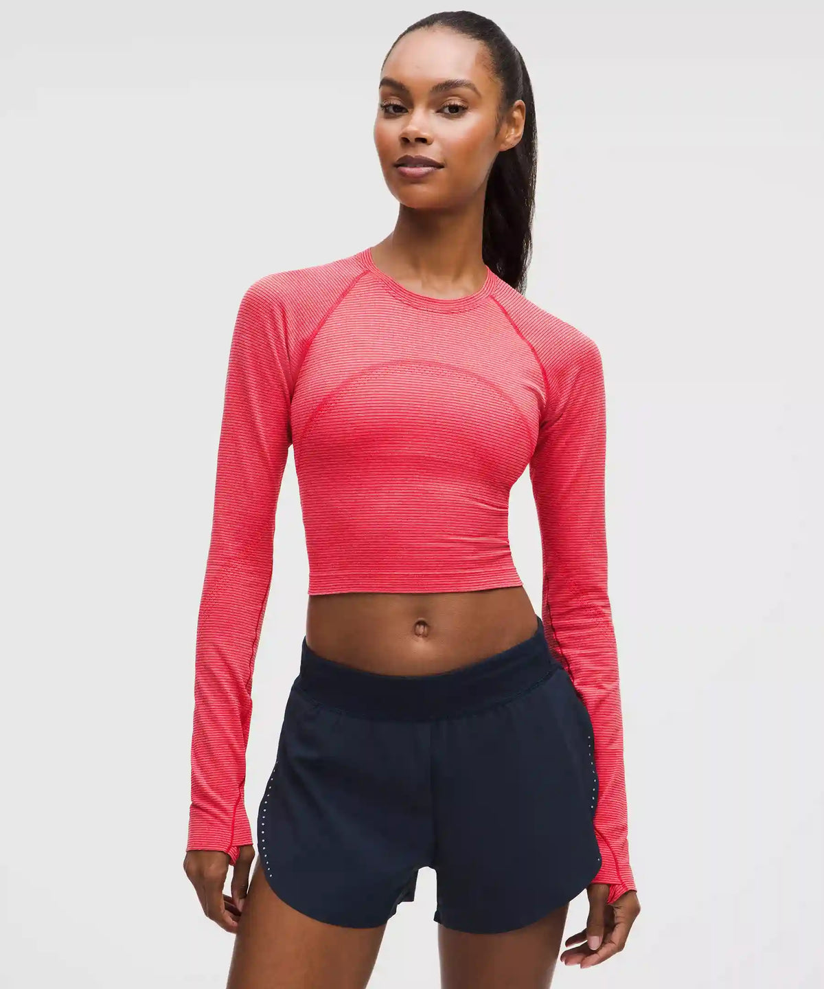 Swiftly Tech Cropped Long-Sleeve Shirt 2.0