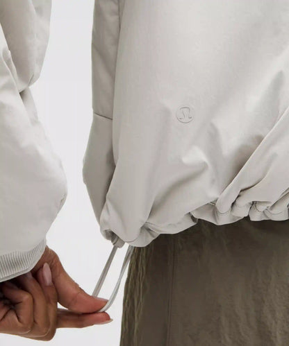 Water-Resistant Insulated Hooded Jacket