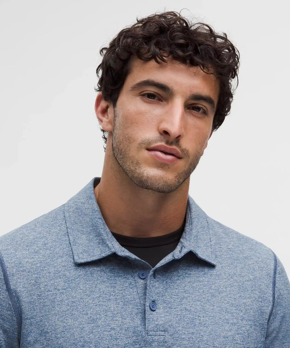 Soft Jersey Short-Sleeve Polo Shirt