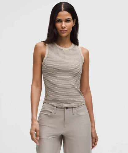 Hold Tight Crewneck Tank Top *Waist Length