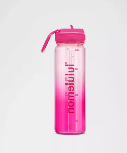 Back to Life Clear Bottle 24oz *Straw Lid
