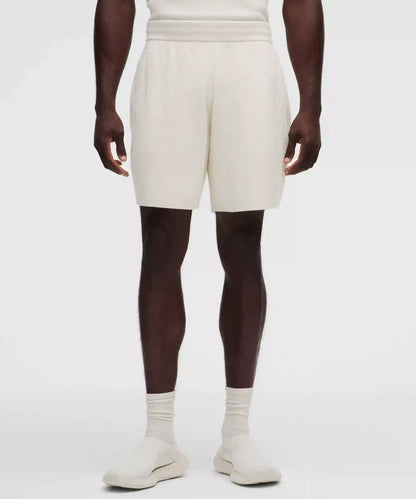 Cotton-Blend Knit Short 7"