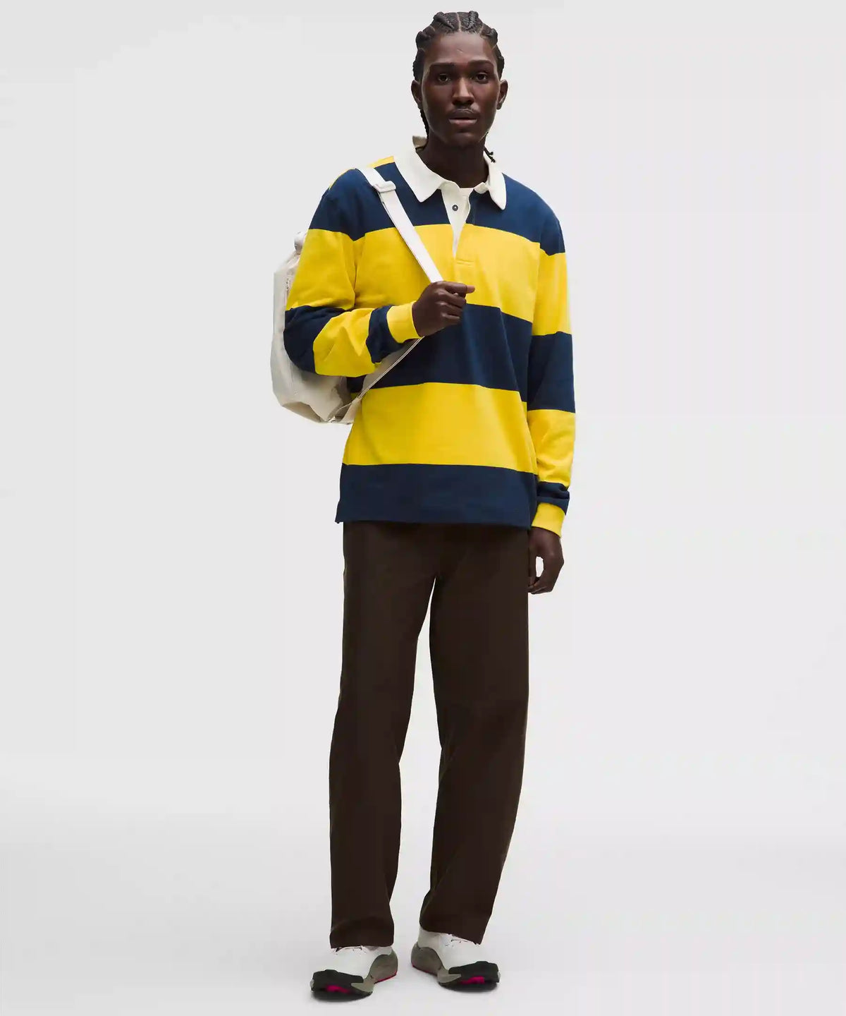 Long-Sleeve Cotton Rugby Shirt