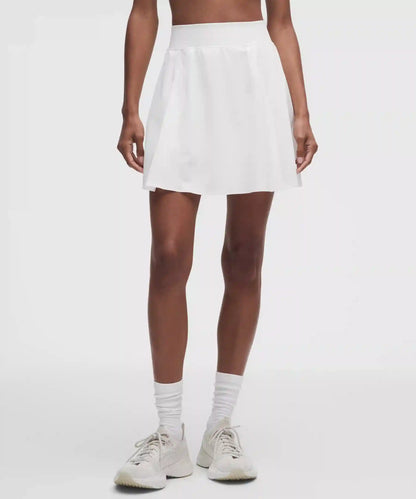 A-Line Side-Pleat Tennis Skirt *Long
