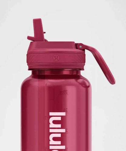 Back To Life Clear Bottle 32oz Straw Lid *Ombre