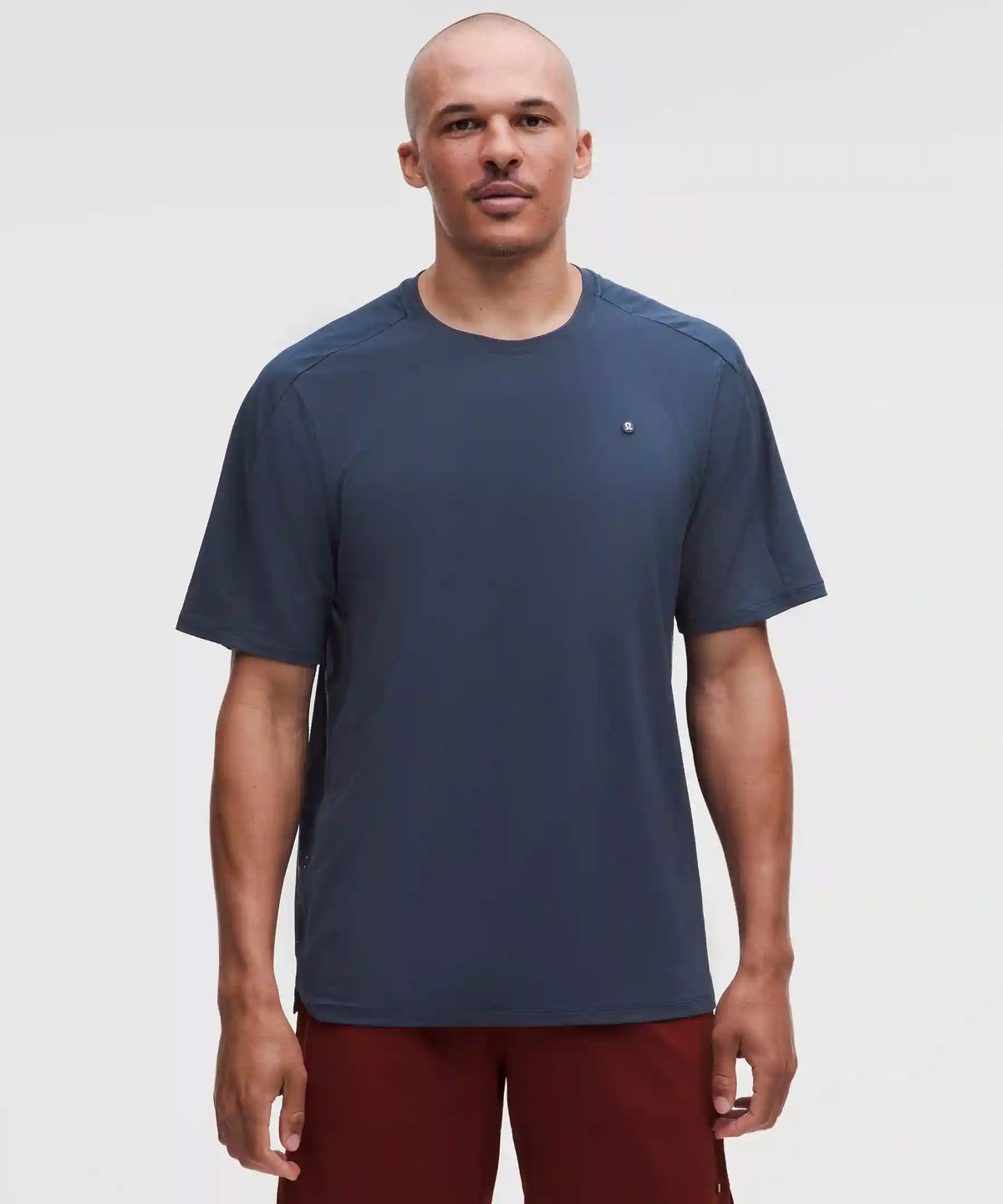 UV-Protective Mesh Panelled Tennis Shirt