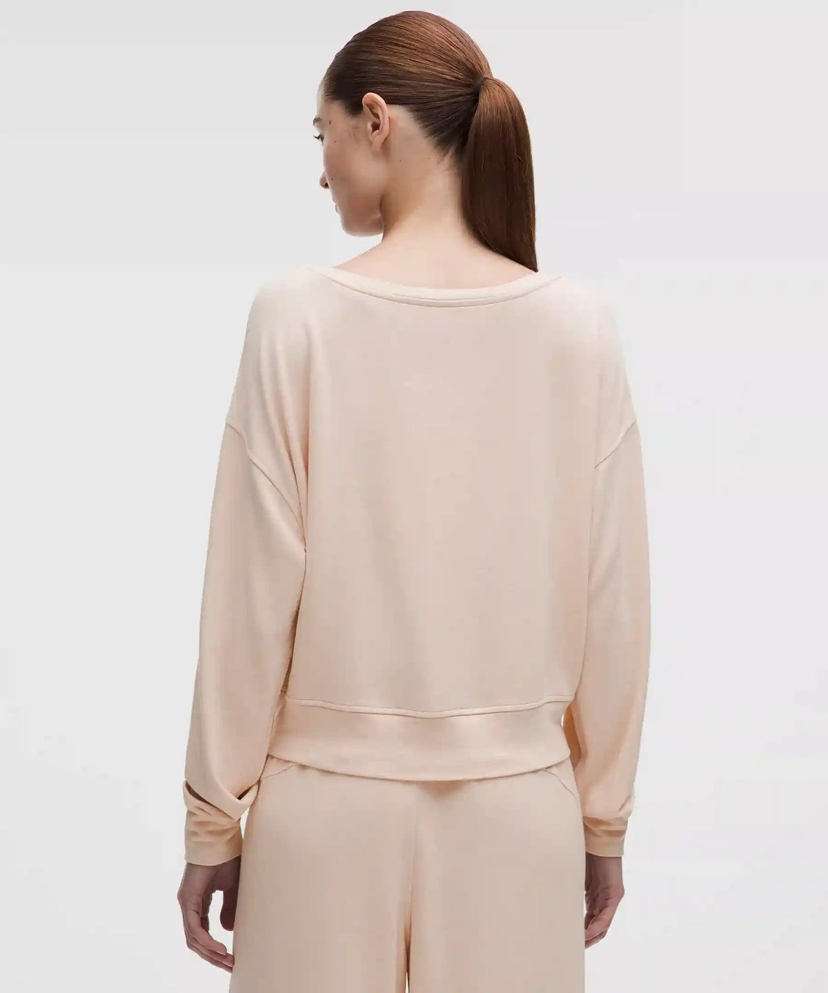 BeCalm Scoop-Neck Pullover