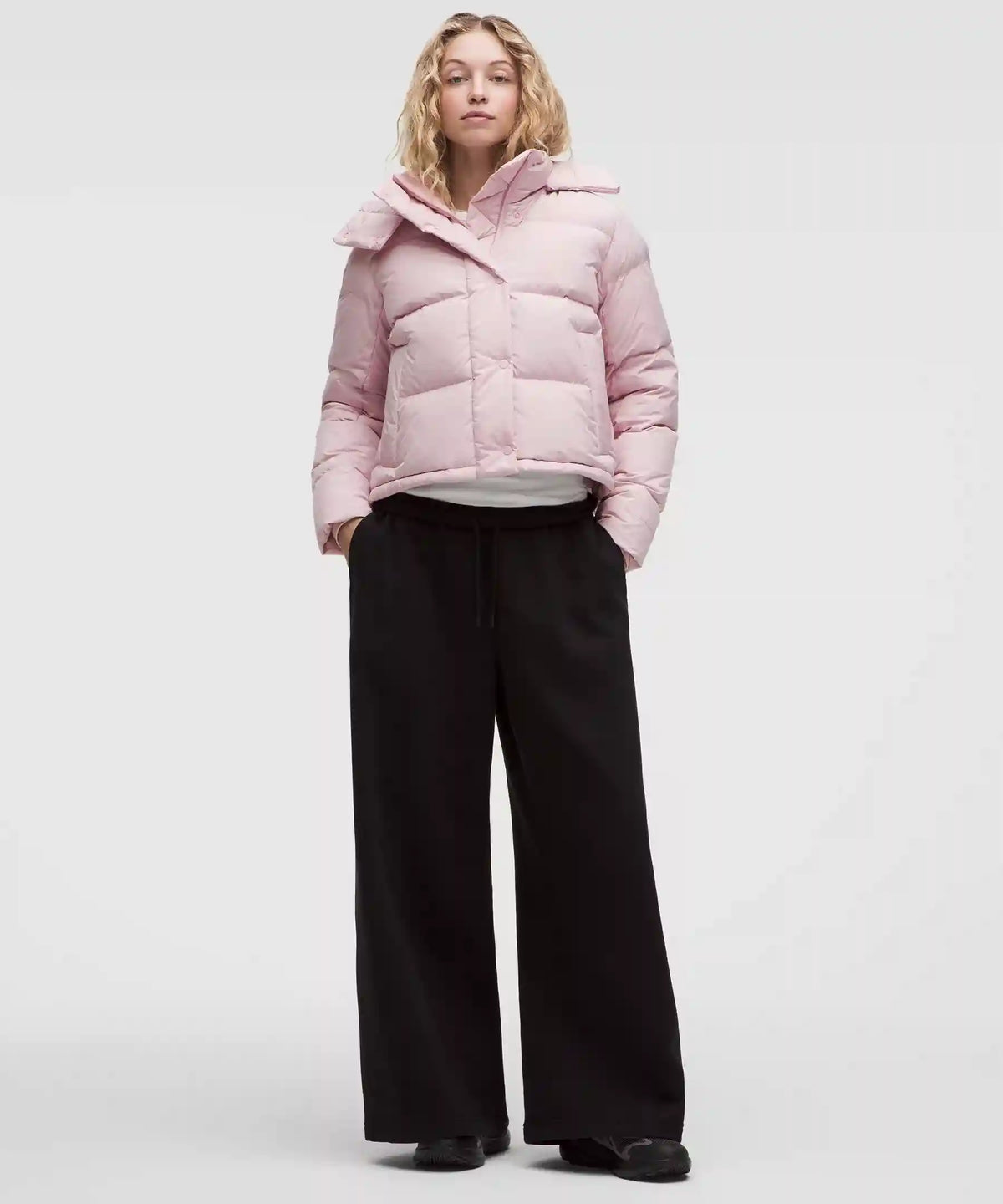 Wunder Puff 600-Down-Fill Cropped Jacket