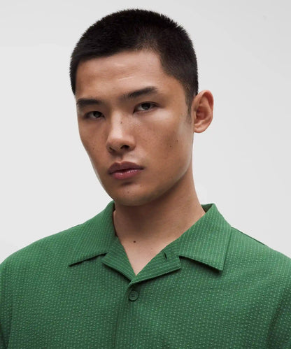 Airing Easy Camp-Collar Shirt *Textured