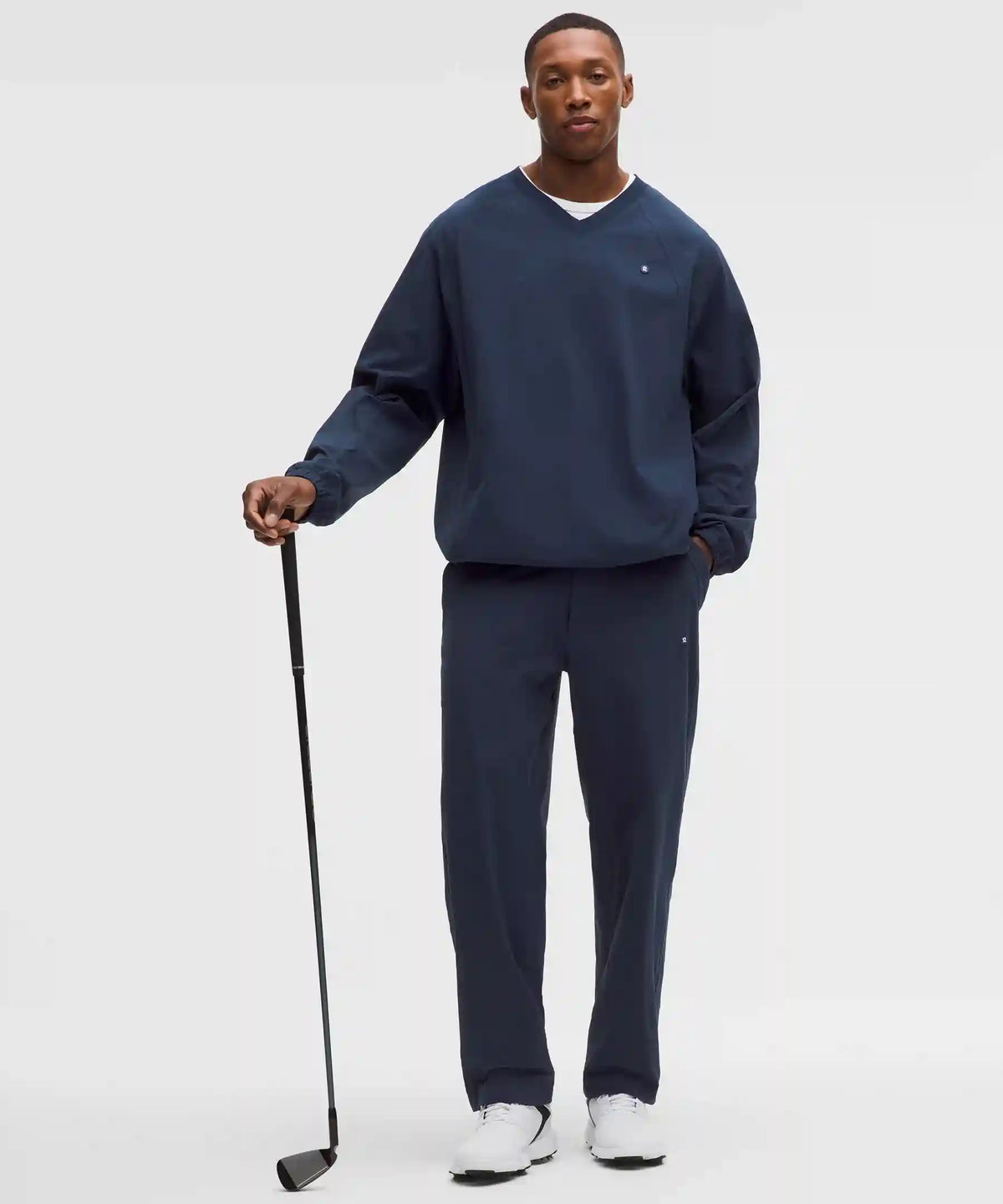 Water-Repellent Golf V-Neck Pullover