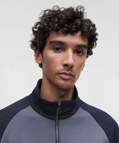 Smooth Spacer Half Zip *Colourblock