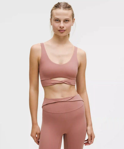 Nulu Twist-Front Scoop-Neck Bra *Light Support, B/C Cup
