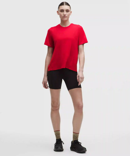 Fast and Free Short-Sleeve Shirt *Perforated Stripe