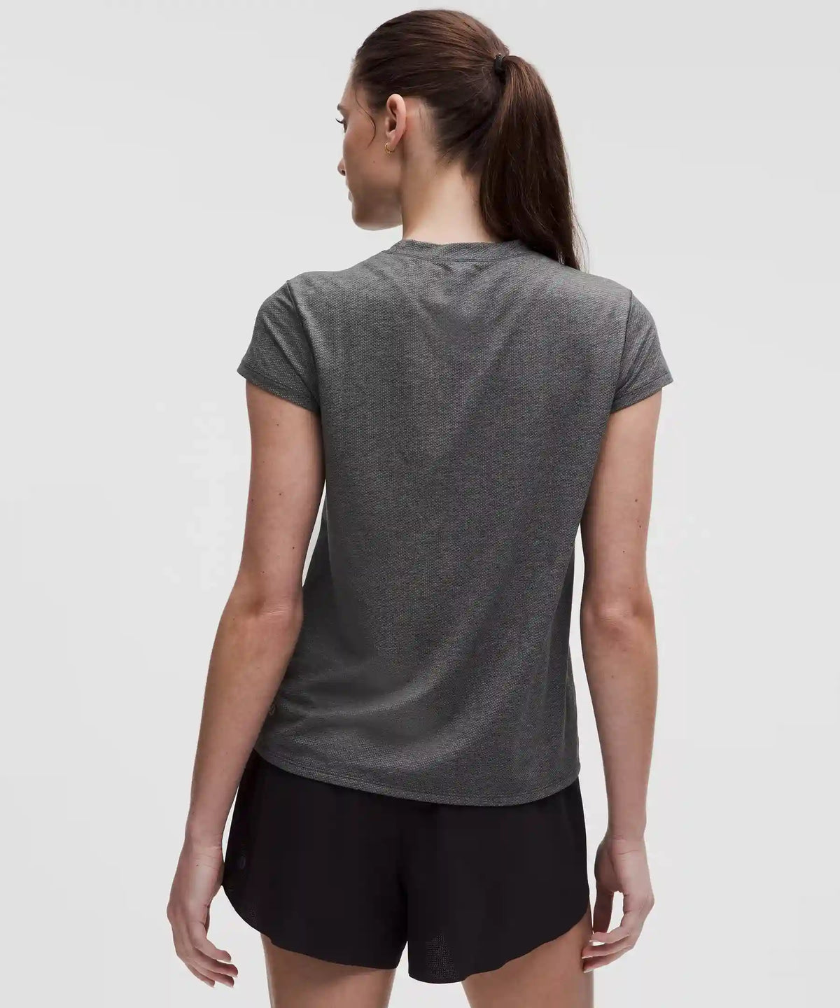 Mile Maker Run Crew Graphic Mesh Short-Sleeve Shirt