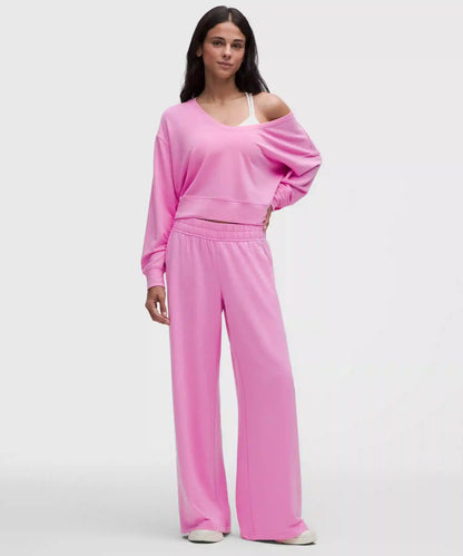 BeCalm Scoop-Neck Pullover