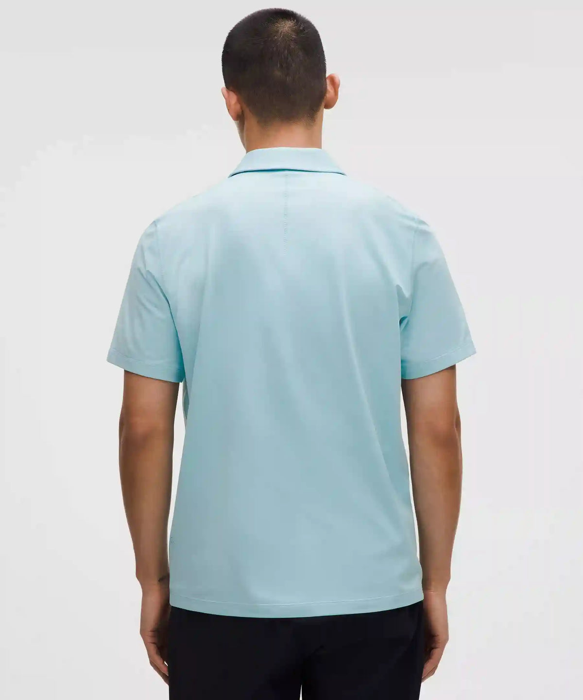 Soft Jersey Short-Sleeve Polo Shirt