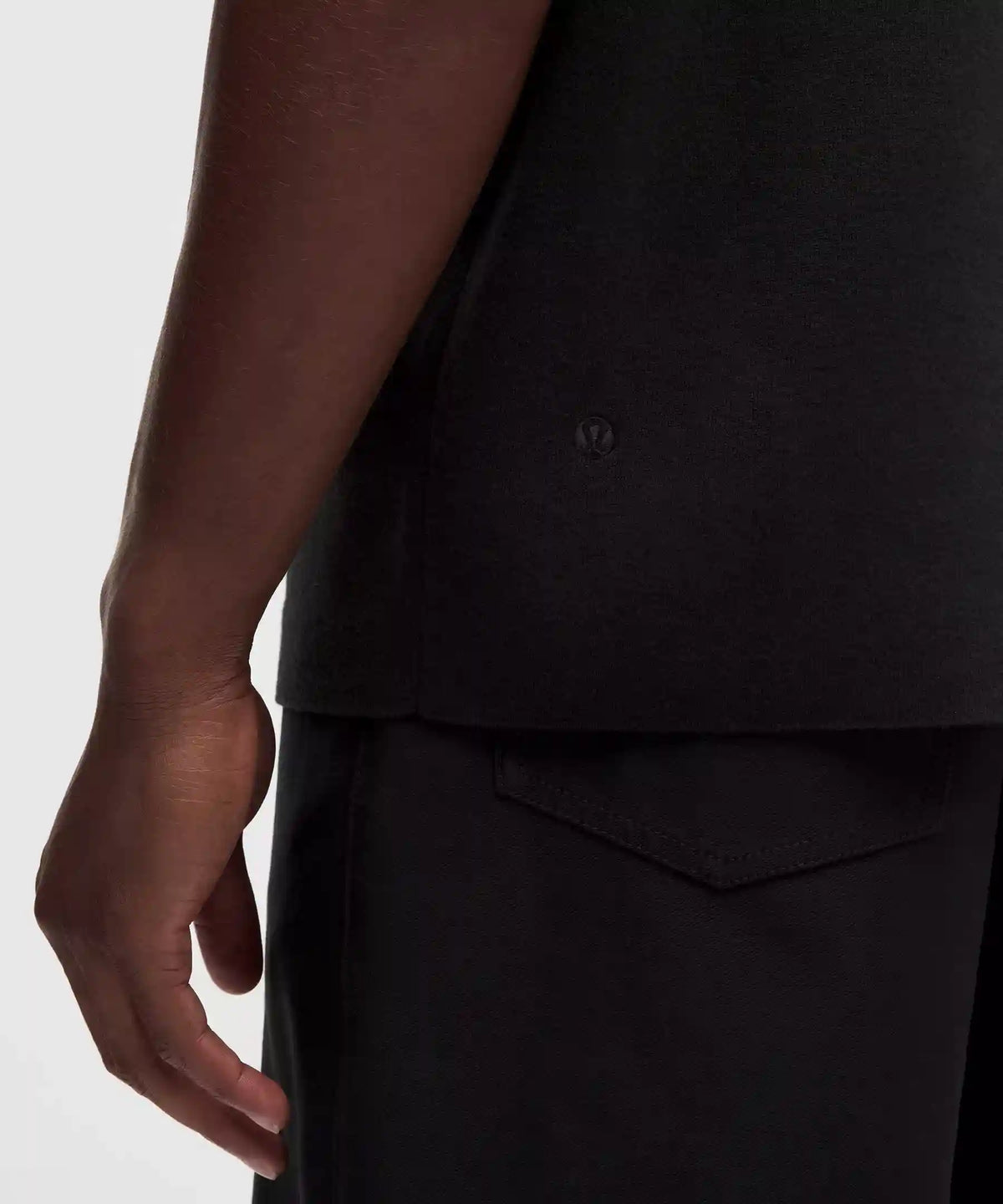 Cotton-Blend Knit Short-Sleeve Polo Shirt