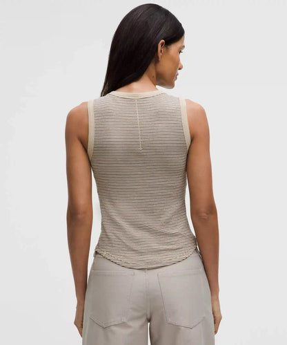 Hold Tight Crewneck Tank Top *Waist Length