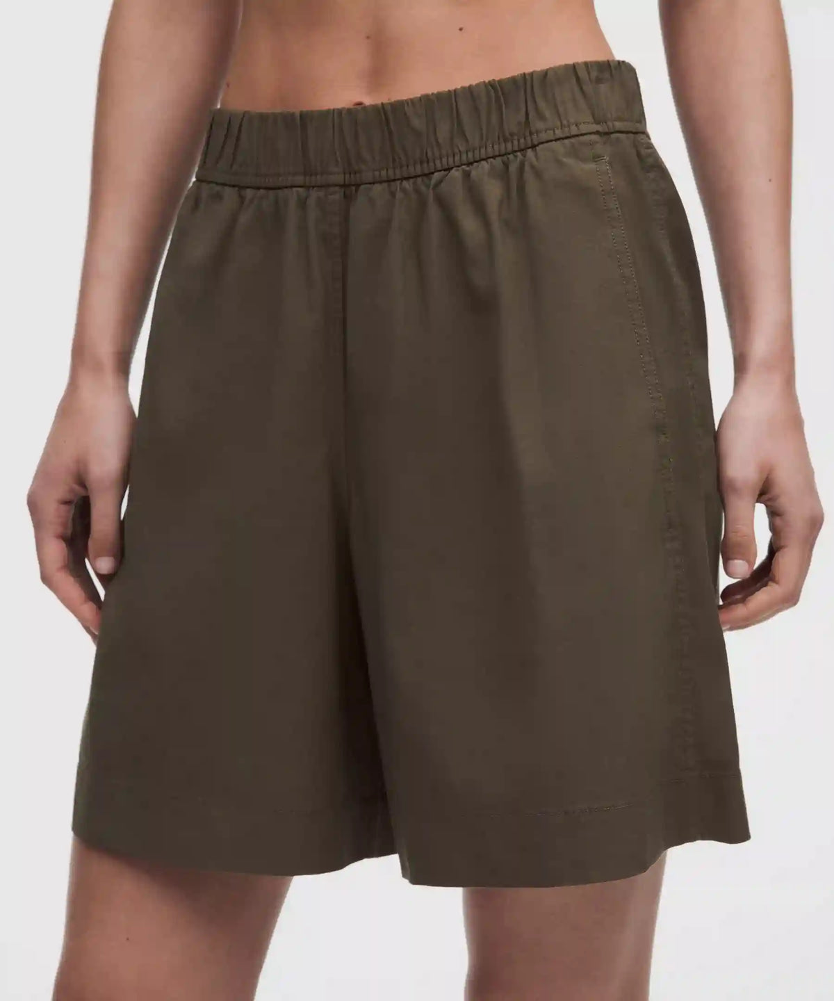 LuluLinen High-Rise Relaxed-Fit Short 7"