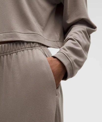 BeCalm Oversized Mid-Rise Pant